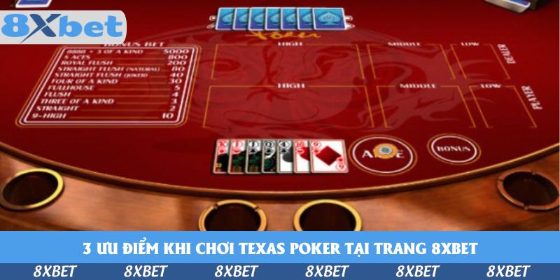 Chơi Texas Poker Tại Trang 8xbet - Hấp Dẫn, Thắng Lớn
