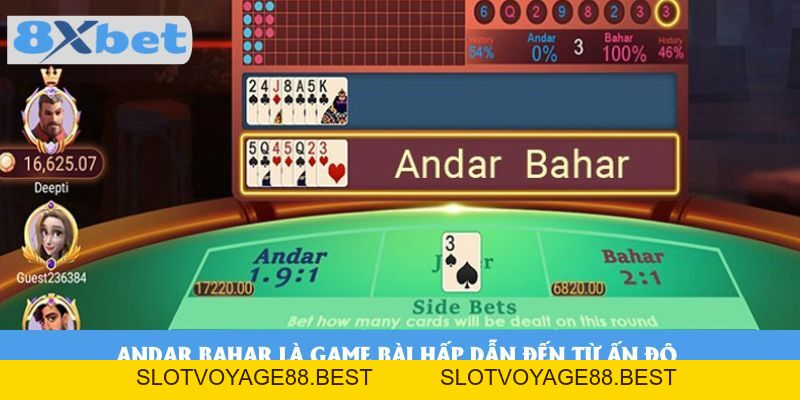 Đặt Cược Andar Bahar Tại 8xbet - Thử Vận May Với Game Từ Ấn Độ