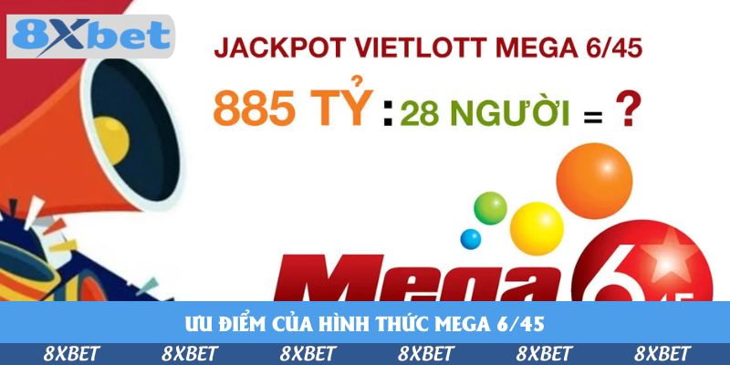 Xổ Số Mega 6/45 Hấp Dẫn Tại Sảnh 8xbet - Săn Lộc Đổi Đời