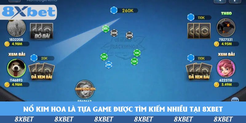 Hướng Dẫn Tham Gia Nổ Kim Hoa Tại Sảnh 8xbet Cho Tân Binh