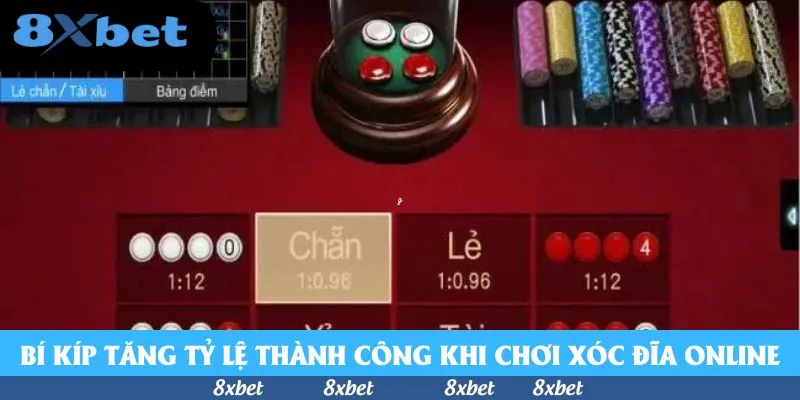 Kinh Nghiệm Bất Bại Khi Chơi Xóc Đĩa Tỷ Lệ 1.98 Tại 8xbet